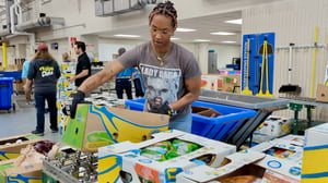 Protecting food bank workers